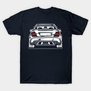 Mercedes Benz C63 AMG Black Series (White Print) T-Shirt